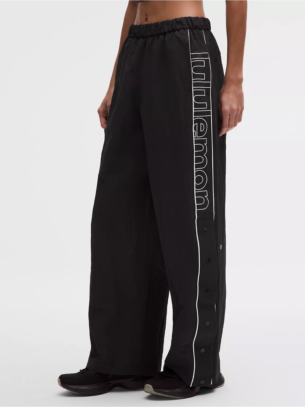 lululemon Crinkle Nylon Mid-Rise Track Pant Wordmark